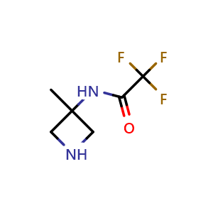 2,2,2-trifluoro-N-(3-methylazetidin-3-yl)acetamide