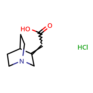 2-{1-azabicyclo[2.2.2]octan-3-ylidene}acetic acid hydrochloride