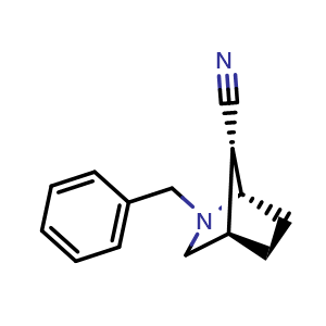 anti-7-cyano-2-benzyl-2-azabicyclo[2.2.1]heptane