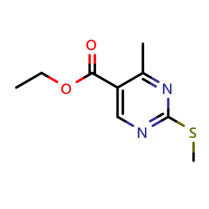 ethyl 4-methyl-2-methylsulfanyl-pyrimidine-5-carboxylate