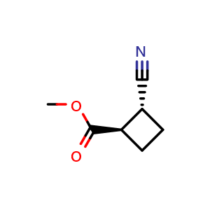 methyl trans-2-cyanocyclobutane-1-carboxylate