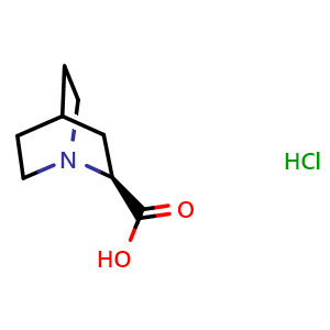 (2S)-1-azabicyclo[2.2.2]octane-2-carboxylic acid hydrochloride