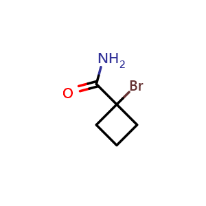 1-bromocyclobutane-1-carboxamide