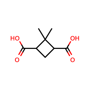 2,2-dimethylcyclobutane-1,3-dicarboxylic acid