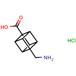 8-(aminomethyl)cubane-1-carboxylic acid hydrochloride