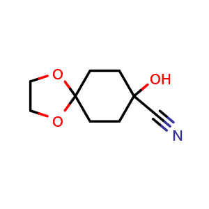8-hydroxy-1,4-dioxaspiro[4.5]decane-8-carbonitrile
