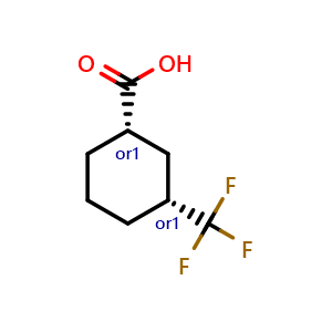 cis-3-(trifluoromethyl)cyclohexane-1-carboxylic acid