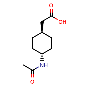 2-[(1r,4r)-4-acetamidocyclohexyl]acetic acid