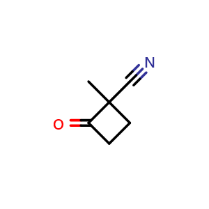 1-methyl-2-oxocyclobutane-1-carbonitrile