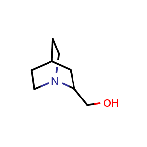 Chemical structure of {1-azabicyclo[2.2.2]octan-2-yl}methanol , CAS 27783-89-7, AChemBlock P45839