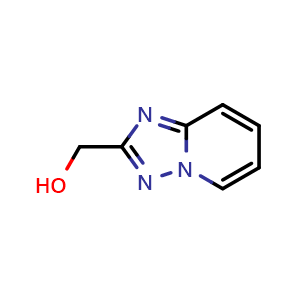 Chemical structure of {[1,2,4]triazolo[1,5-a]pyridin-2-yl}methanol , CAS 265643-91-2, AChemBlock P45863