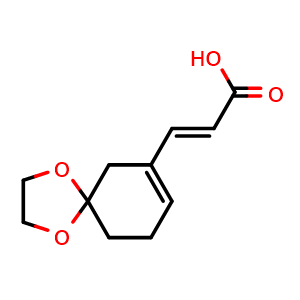(2E)-3-{1,4-Dioxaspiro[4.5]dec-7-en-7-yl}prop-2-enoic acid