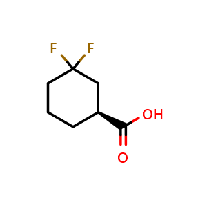 (1S)-3,3-difluorocyclohexane-1-carboxylic acid