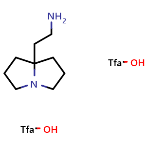 2-(hexahydro-1H-pyrrolizin-7a-yl)ethan-1-amine ditrifluoroacete