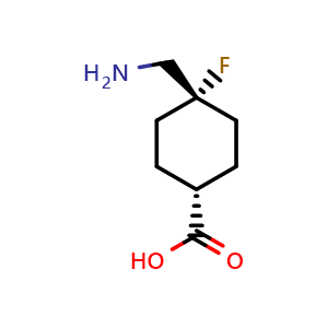 (1s,4s)-4-(aminomethyl)-4-fluorocyclohexane-1-carboxylic acid