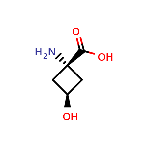 (1r,3r)-1-amino-3-hydroxycyclobutane-1-carboxylic acid