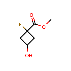 methyl 1-fluoro-3-hydroxycyclobutane-1-carboxylate