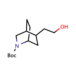 tert-butyl 5-(2-hydroxyethyl)-2-azabicyclo[2.2.2]octane-2-carboxylate