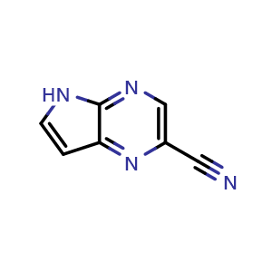 5H-pyrrolo[2,3-b]pyrazine-2-carbonitrile