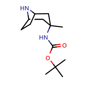 tert-butyl N-{3-methyl-8-azabicyclo[3.2.1]octan-3-yl}carbamate