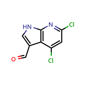 4,6-dichloro-1H-pyrrolo[2,3-b]pyridine-3-carbaldehyde