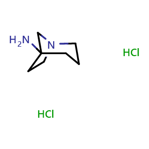 1-azabicyclo[3.2.1]octan-5-amine dihydrochloride