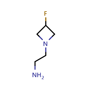 2-(3-fluoroazetidin-1-yl)ethan-1-amine