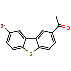 1-(8-bromodibenzo[b,d]thiophen-2-yl)ethan-1-one