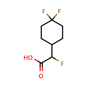 2-(4,4-difluorocyclohexyl)-2-fluoroacetic acid