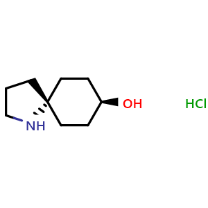 trans-1-azaspiro[4.5]decan-8-ol hydrochloride