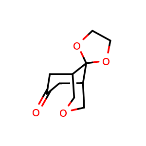 3-oxaspiro[bicyclo[3.3.1]nonane-9,2'-[1,3]dioxolane]-7-one