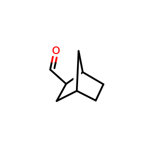 Chemical structure of bicyclo[2.2.1]heptane-2-carbaldehyde , CAS 19396-83-9, AChemBlock P46547