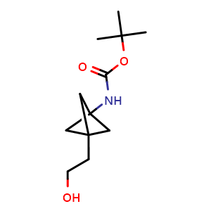 tert-butyl N-[3-(2-hydroxyethyl)bicyclo[1.1.1]pentan-1-yl]carbamate