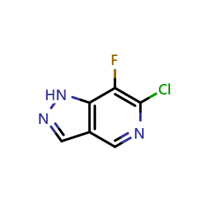 6-chloro-7-fluoro-1H-pyrazolo[4,3-c]pyridine