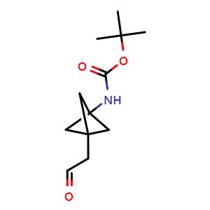 tert-butyl N-[3-(2-oxoethyl)bicyclo[1.1.1]pentan-1-yl]carbamate