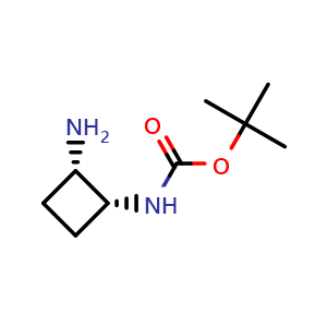 tert-butyl N-[(1R,2S)-2-aminocyclobutyl]carbamate