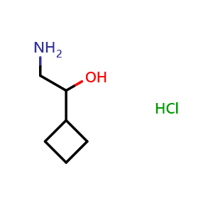 2-amino-1-cyclobutylethan-1-ol hydrochloride
