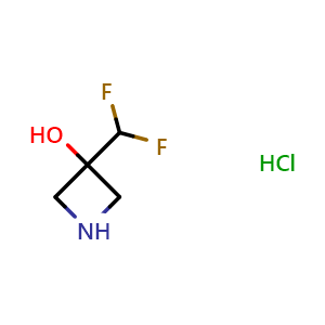 3-(difluoromethyl)azetidin-3-ol hydrochloride