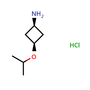 cis-3-(propan-2-yloxy)cyclobutan-1-amine hydrochloride