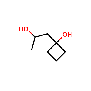 1-(2-hydroxypropyl)cyclobutan-1-ol