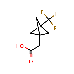 2-[3-(trifluoromethyl)bicyclo[1.1.1]pentan-1-yl]acetic acid