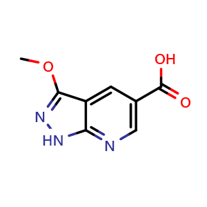 3-methoxy-1H-pyrazolo[3,4-b]pyridine-5-carboxylic acid