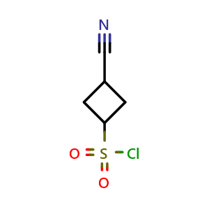 3-cyanocyclobutane-1-sulfonyl chloride