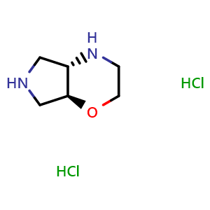 (4aS,7aS)-octahydropyrrolo[3,4-b]morpholine dihydrochloride