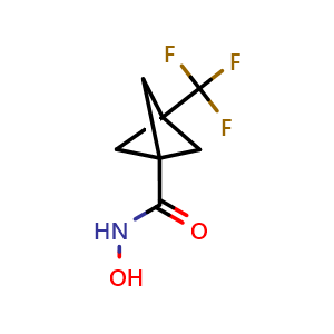 N-hydroxy-3-(trifluoromethyl)bicyclo[1.1.1]pentane-1-carboxamide
