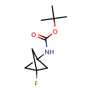 tert-butyl N-{3-fluorobicyclo[1.1.1]pentan-1-yl}carbamate