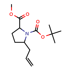 1-tert-butyl 2-methyl 5-(prop-2-en-1-yl)pyrrolidine-1,2-dicarboxylate
