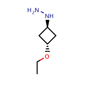 ((1r,3r)-3-ethoxycyclobutyl)hydrazine