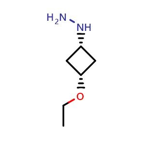 ((1s,3s)-3-ethoxycyclobutyl)hydrazine
