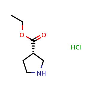 ethyl (3S)-pyrrolidine-3-carboxylate hydrochloride